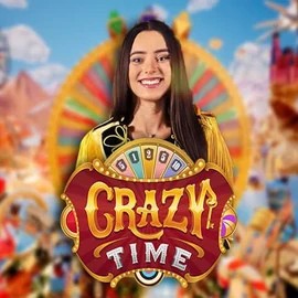 Crazy Time by Evolution, showcased at oscarspins.net.pl – game logo