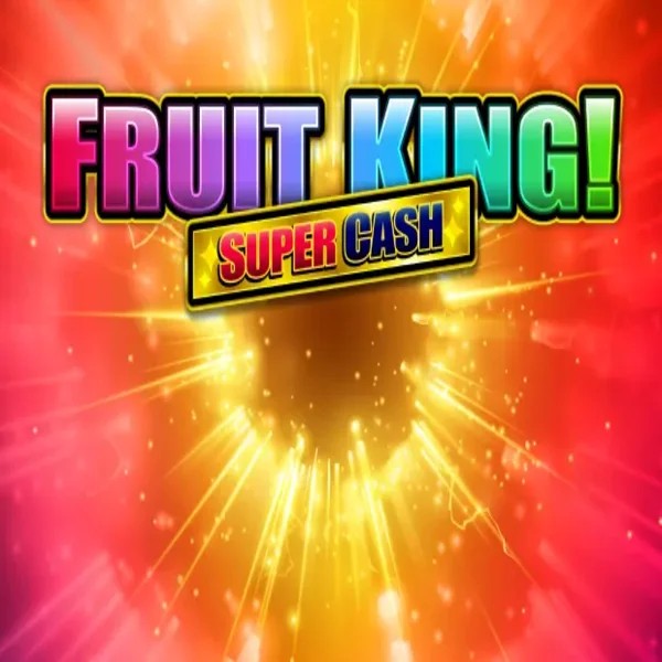 Official Slots logo: Fruit King Super Cash by Greentube at Oscar Spin Casino