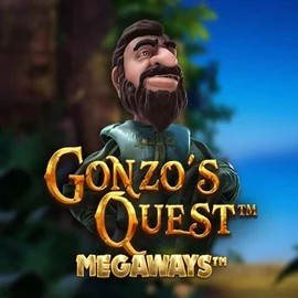 Gonzo's Quest Megaways logo – Slots by Red Tiger Gaming at Oscar Spin Casino
