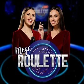 Mega Roulette logo by Pragmatic Play at Oscar Spin Casino