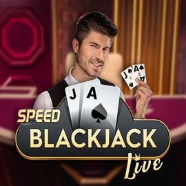 Speed Blackjack slot icon by Pragmatic Play, available at Oscar Spin Casino